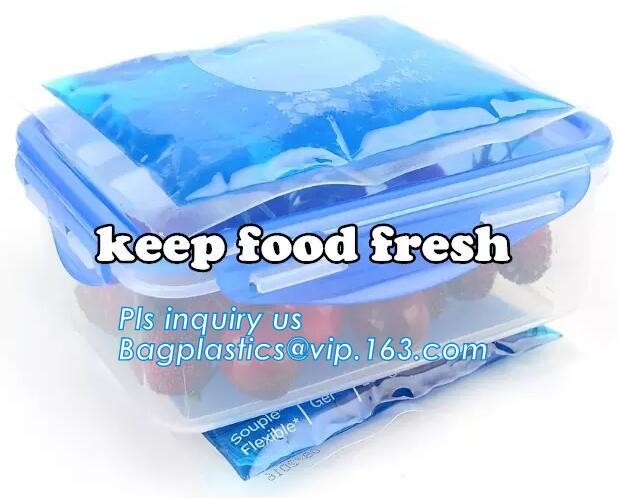 Air-cooled water injection ice packs in summer Ice pack, Food Cold Shipping freeze pack Fill water ice gel bag, insulate