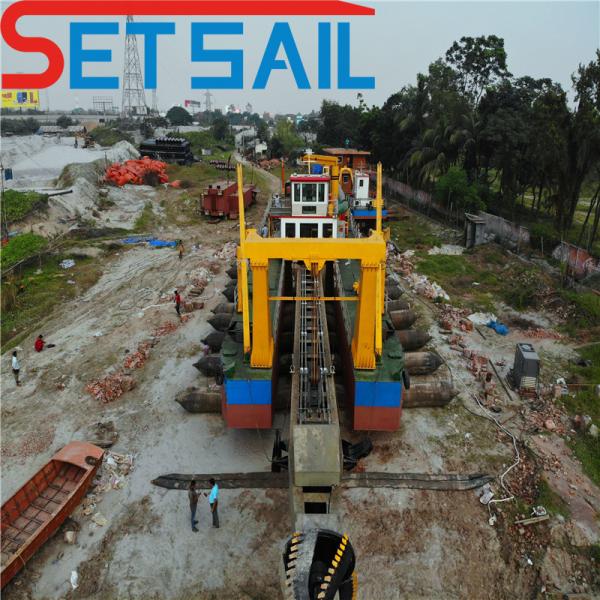 18 Inch Port Dredging Machine Cutter Suction Dredger for Sale