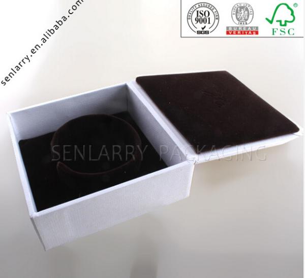 promotional professional custom made bracelet packing boxes certificated by ISO