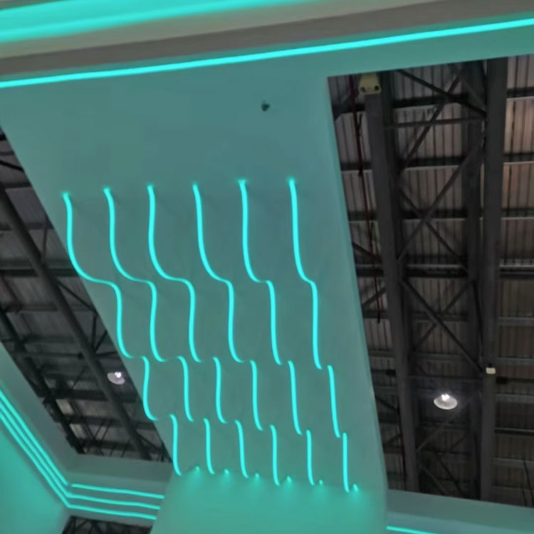 80LM/W Flexible Silicone Led Strip 8x16mm 24V Silicone Led Neon Rope Light