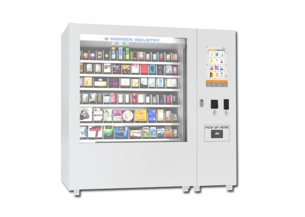Cheap Professional Large Capacity Mini Mart Vending Machine For School / Train Station for sale