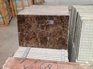 China Dark Emperador Marble Composite Tiles, Composite Tiles600x600 on sale