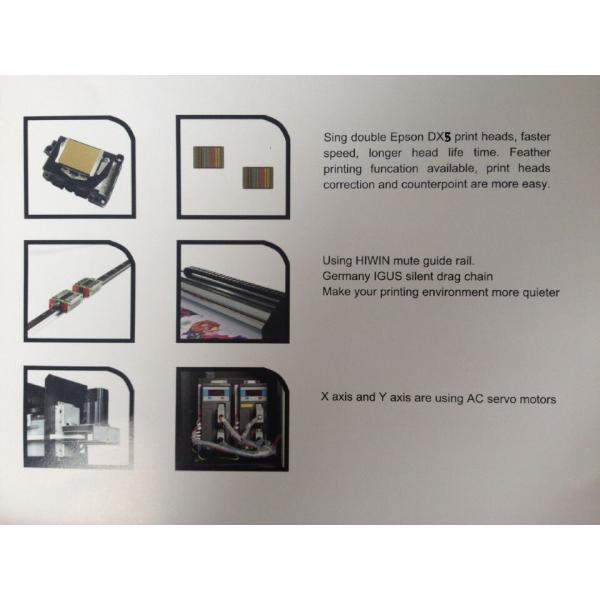 240cm Digital Printer For Fabric , Oxford Tent Digital Fabric Printing Machine