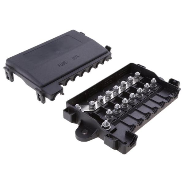 ZC-1M7S Cross Heavy Duty Power Distribution DC 7 Way MIDI Fuse Box MEGA Fuse