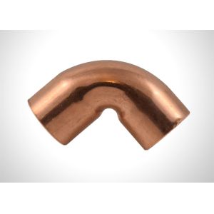 Quality 90 Degree Copper Elbow Easy Welding Refrigeration Pipe Fittings wholesale