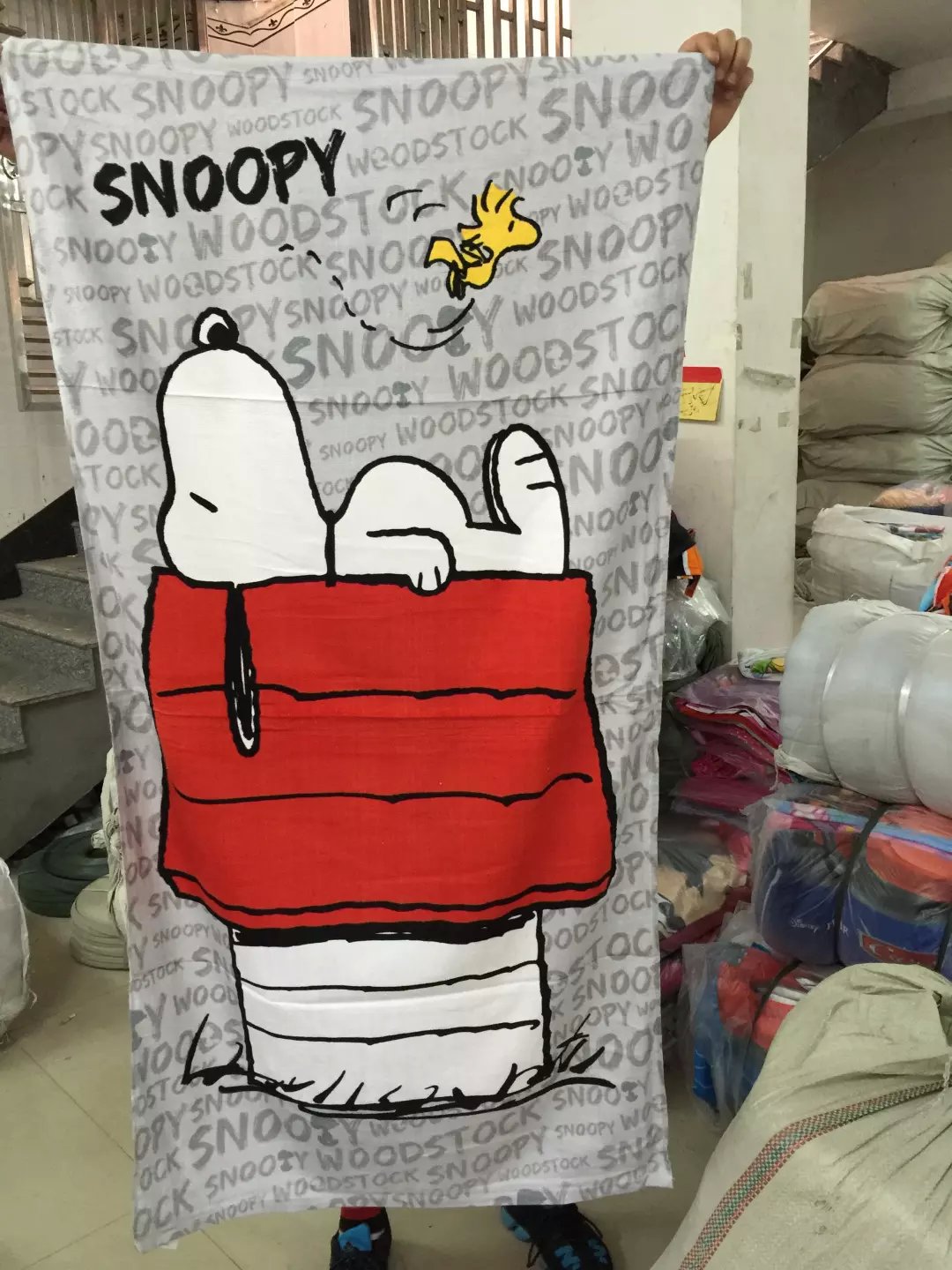 Factory Outlet Disney Cartoon Beach Towel 100% cotton velour reactive printed beach towels