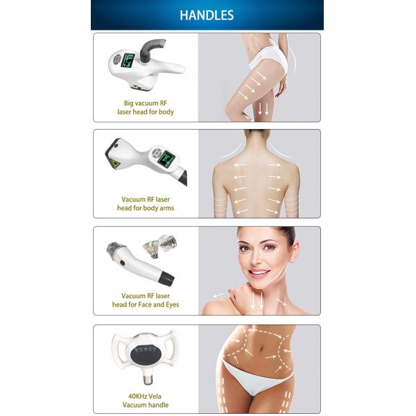 40K Cavitation Vacuum Roller Massage Slimming Vela Shaping Machine
