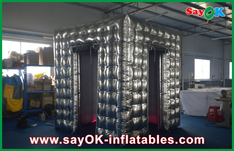Inflatable Photo Booth Hire Customized Cool Clap Digital Photo Booth Inflatable With Two Doors