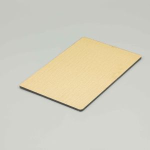 Brushed Exterior Cladding ACP Aluminium Composite Panel 1220x2440mm