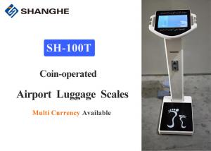 Quality Aviation Aluminum Airport Baggage Weighing Scales High Speed Thermal Printing wholesale