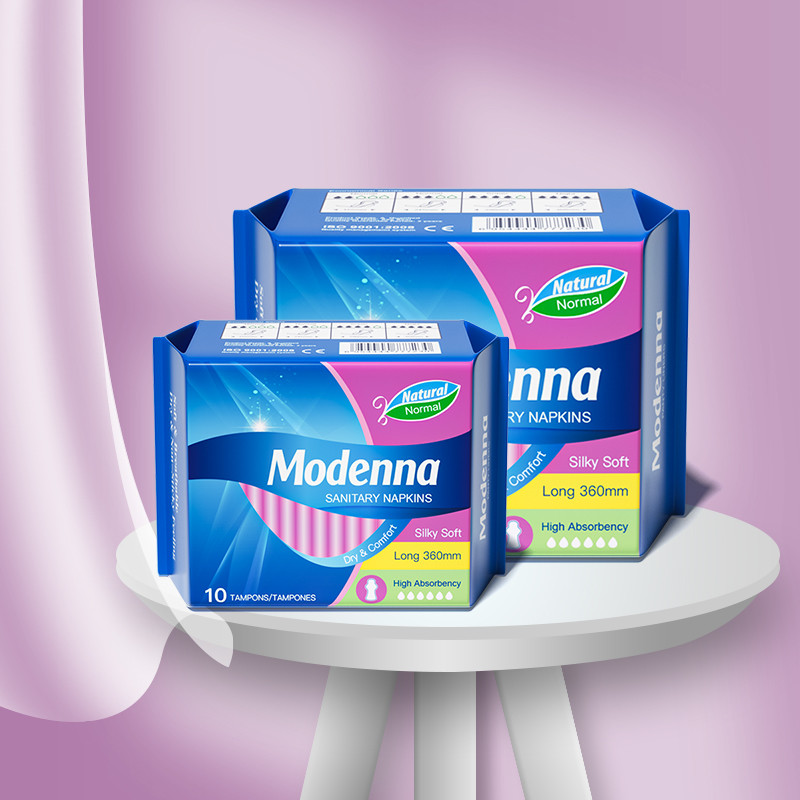 Wholesale Price Ultra Thin Cotton Sanitary Pads All Sizes Lady Pad Sanitary Napkins Manufacturer