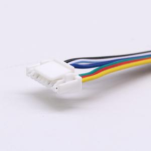 China 6Pin Flexible Rgb Rgbw Cable Connector For LED Strip Lights Female Connector Clip Cable Extension Cord Wire on sale