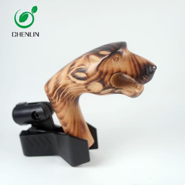 Walnut Solid Stick Umbrella Handle Rust Resistant For Outdoor