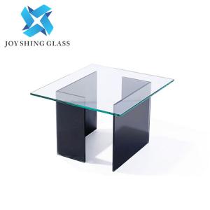 Quality 3mm Clear Flat Tempered Glass Safety Toughened Glass For Dining Table wholesale