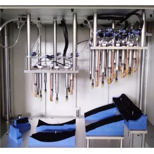 Plastic Spool Valve Air Hot Riveting Welding Machine