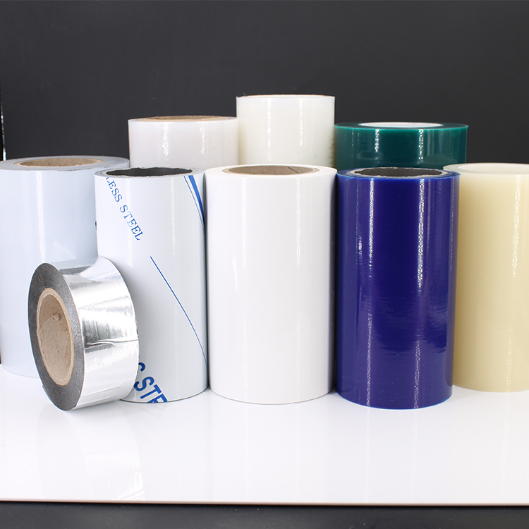High Glossy UV Coating PVC Marble Sheet Protective Film With Customized Logo Printing