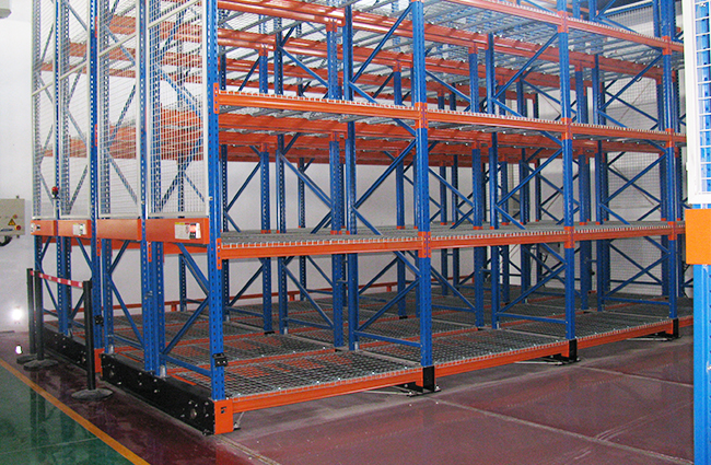 Electric Mobile Pallet Racking Electric Mobile Rack Warehouse Storage Rack