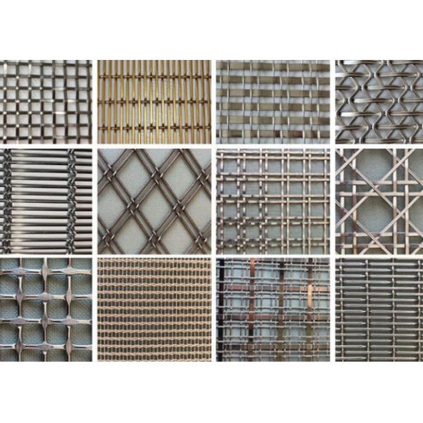 SS304 Decorative Wire Mesh with 50% Open Area and 7KGS Weight for Customized Panel Size Applications