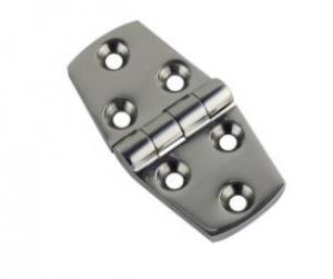 China Mirror Finish 316 Stainless Steel Strap Hinges ,CPSIA and CA65 Investment Casting Metal on sale