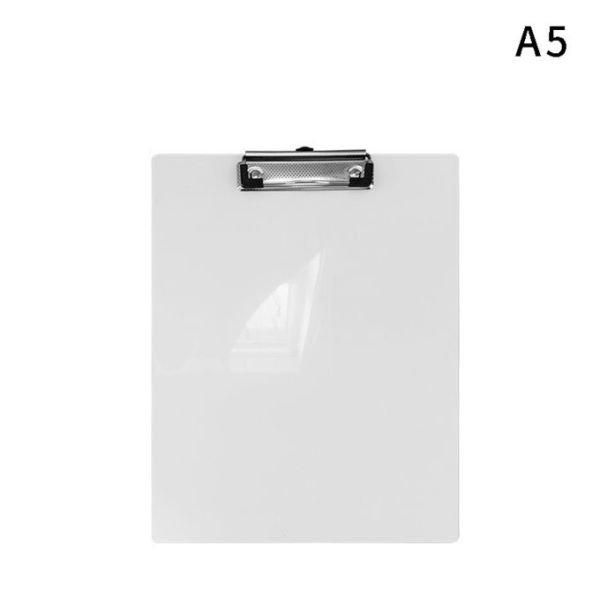 Minimalist Metal Folder Writing Pad Sublimation Aluminum Clipboard For Student Office Use