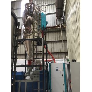 PET Sheet Extrusion Crystallizing Dehumidifying Drying System with Moisture
