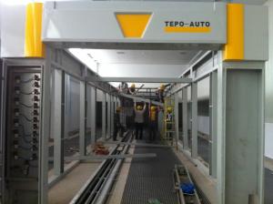 Quality Human design automatic tunnel car wash machine in tepo-auto wholesale
