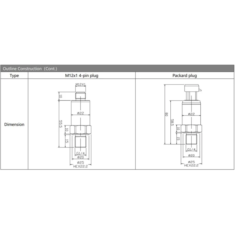 Hengtong 4-20mA Output Cost-Effective Pressure Transmitter Pressure Sensor For Air And Liquid Smart Pressure Transmitter