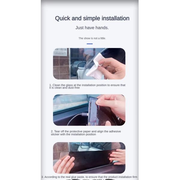 Car Window LED Digital Display Screen Multi-Function Programmable Advertising Decorative Board Matrix