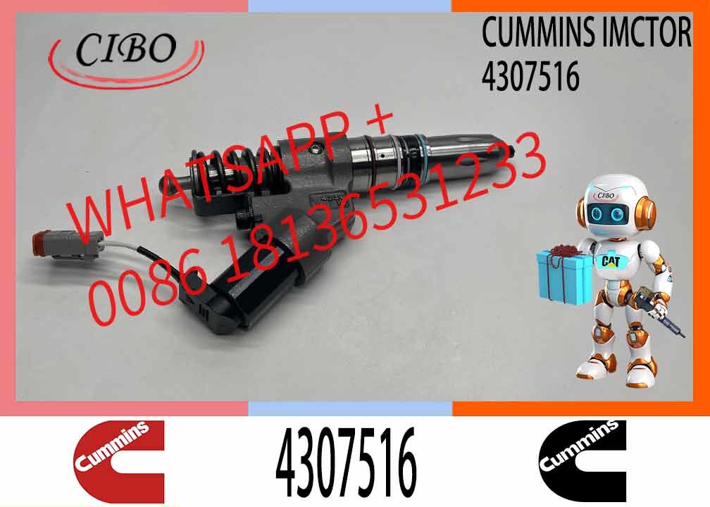 Construction Machinery Parts Diesel Fuel Injector 4307516 4384360 4903319 4903472 4902921 4061581 4066222 For CUMMINS En