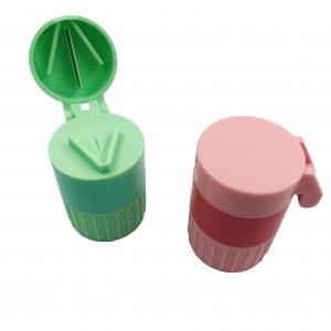 China Medical Supplies Mini Pill Cutter And Crusher Grinder For Small Large Pills 6.3x4.2cm on sale