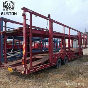 Quality 6-Position Vehicle Transporter with BPW Axles, Used Car Carrier Trailer For Sale wholesale