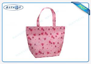 China Eco - Friendly PP Non Woven Fabric Bags , Non Woven Shopping Bag with Printing Patterns on sale