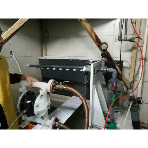Self Priming AODD Pump For PCB Cleaning Machine Low Shear Force