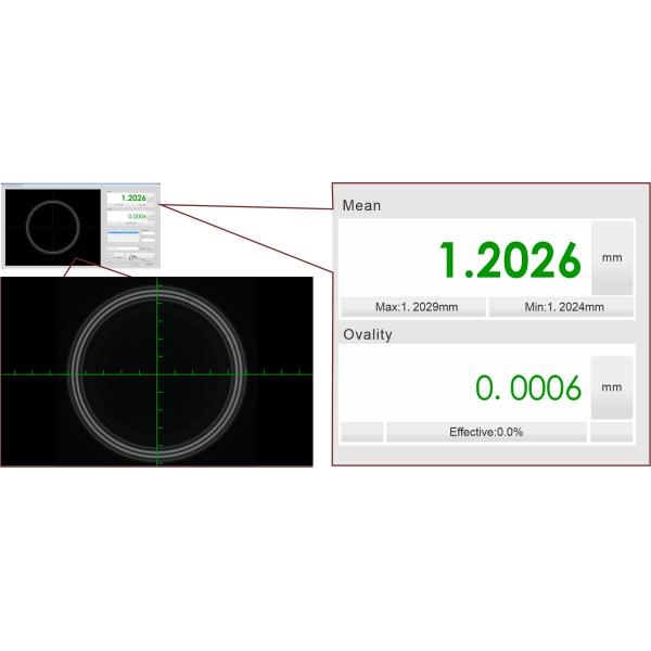 OEM Drawing Die Ovality Checking Gauge Size Measurement tool