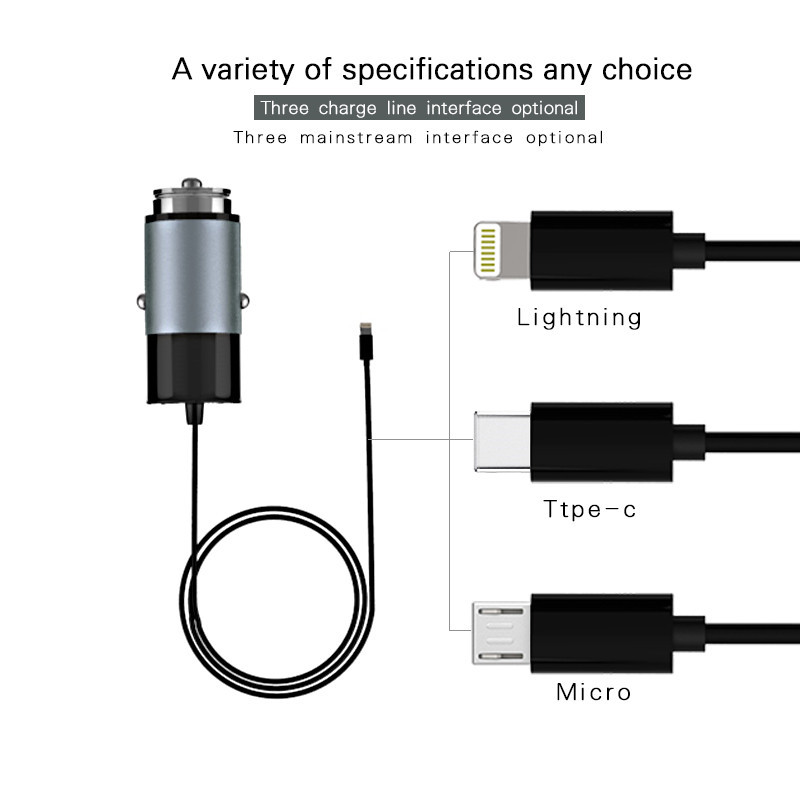 5V 3.1A Dual USB Car Charger for iphone charger For ipad 2 3 4 5 For Samsung Galay S4 S5 note USB car charger