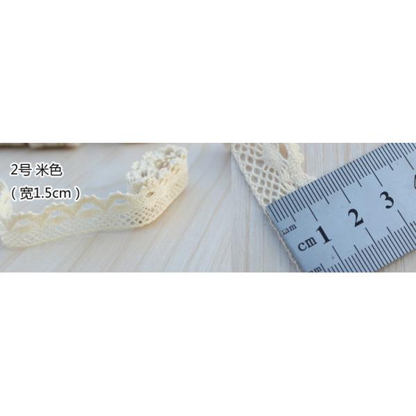 elegant 4.8-5cm width 10 yard / lot DIY handmade craft crocheted lace trim for garments