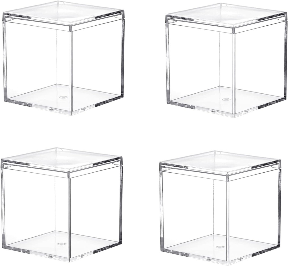 Custom Acrylic Display Box with Logo Printing 2mm/3mm/5mm Thickness