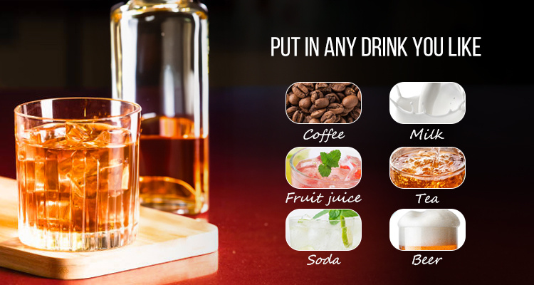 Clear Personalised Highball Glass Tea Drinking For Bar 200ml