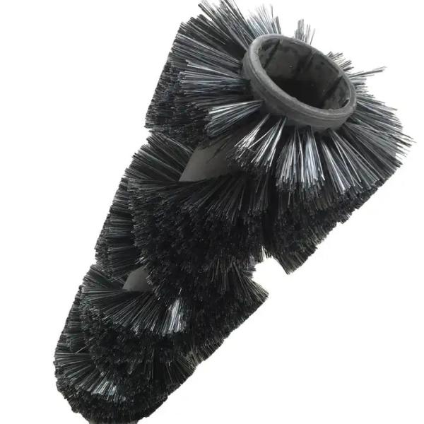 Industrial Cylindrical Conveyor Brushes Roller Belt Cleaning OEM