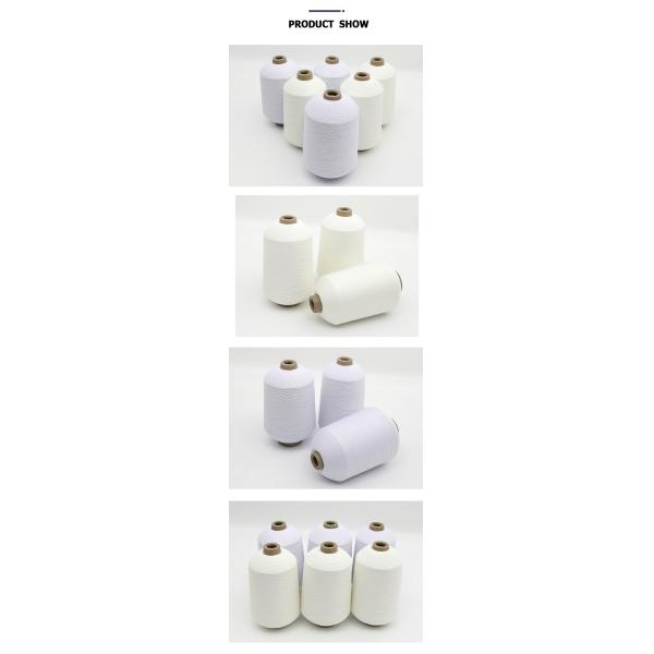 Environmentally Friendly Recycled Cotton Yarn Polyester Silk Knitting Regenerated Fiber