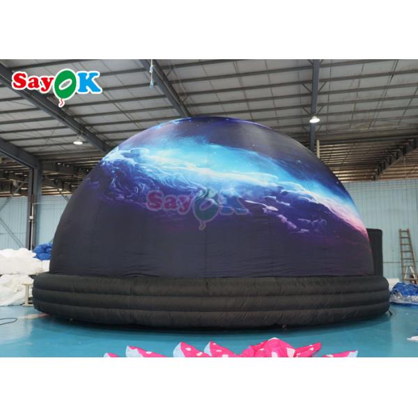 32.8ft Astronautic Inflatable Planetarium Projection Dome Tent Black Projection Tent For School