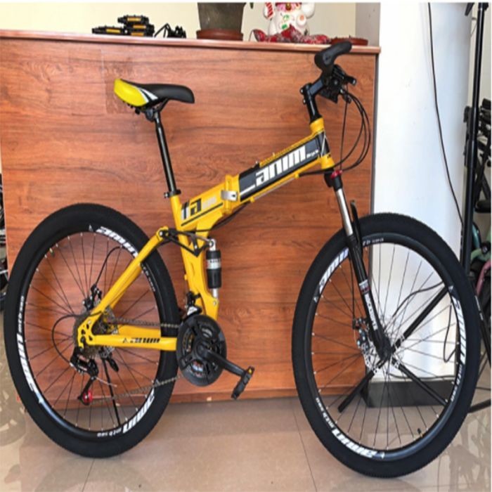 Double Disc Brake Aluminum Mountain Bike , 26 Inch Women's Mountain Bike