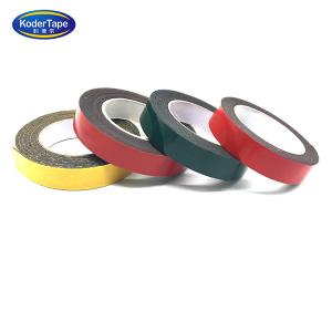 China 1mm 1.5mm 2mm 2.5mm 3mm Black Pe Foam Tape With Double Sided Adhesive on sale