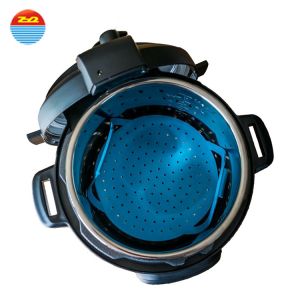 Multifunctional High Quality Cooking Steamer Silicone Folding Basket Food