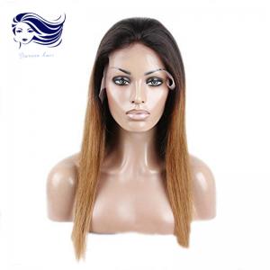 Quality Curly Front Lace Wigs / 100 Human Hair Lace Front Wigs Blonde Wigs Human Hair wholesale