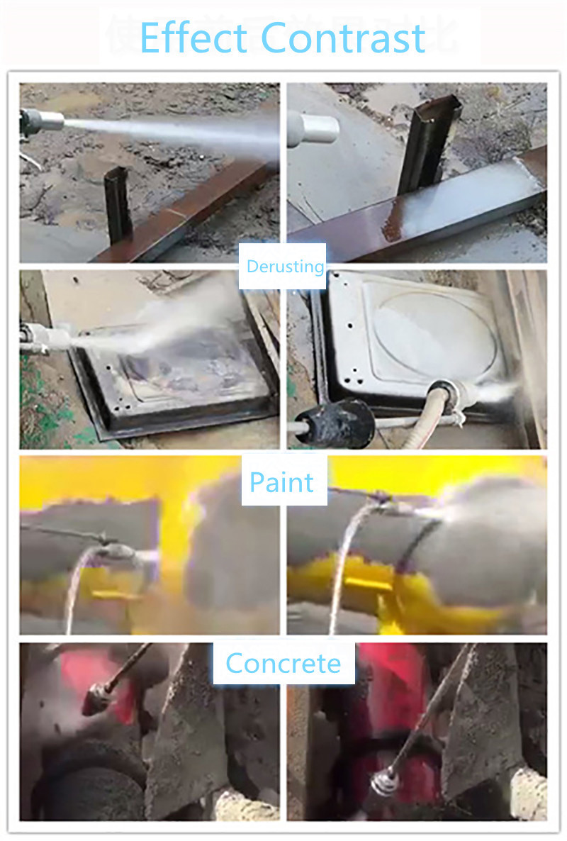 Portable Water Jet Cleaning Machine Pressure 5076psi 4.62gpm/Min Farm Manure Flushing