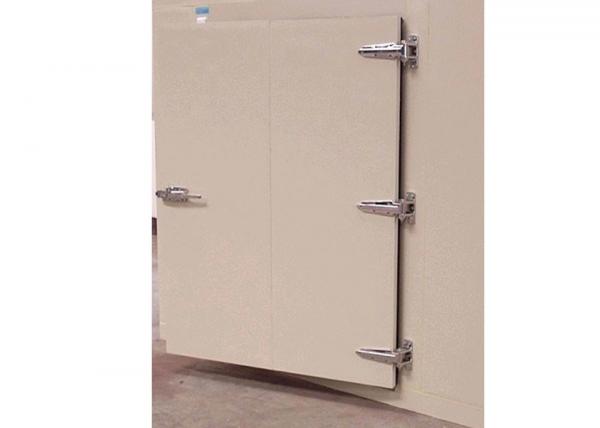 Cheap 850 * 1800mm Cold Storage Doors Swing Open Style Steel Flush Door For Hotel for sale