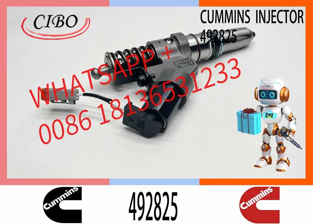 Construction Machinery Parts Fuel Injector Diesel Fuel Injector 3411754 3411755 492825 4928517 For CUMMINS Diesel Engine