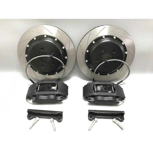 355*32mm Disc Front Brake Calipers 6 Pot Brake Kit Aluminum