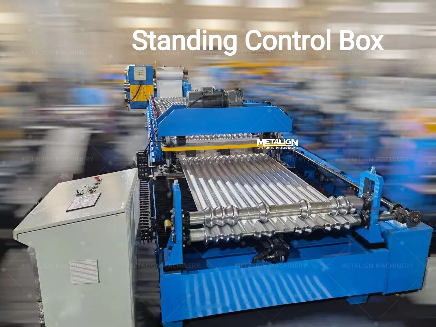 Double-Layer Chain-Driven Roll Forming Machine For Trapezoidal And Corrugated Roof Panels